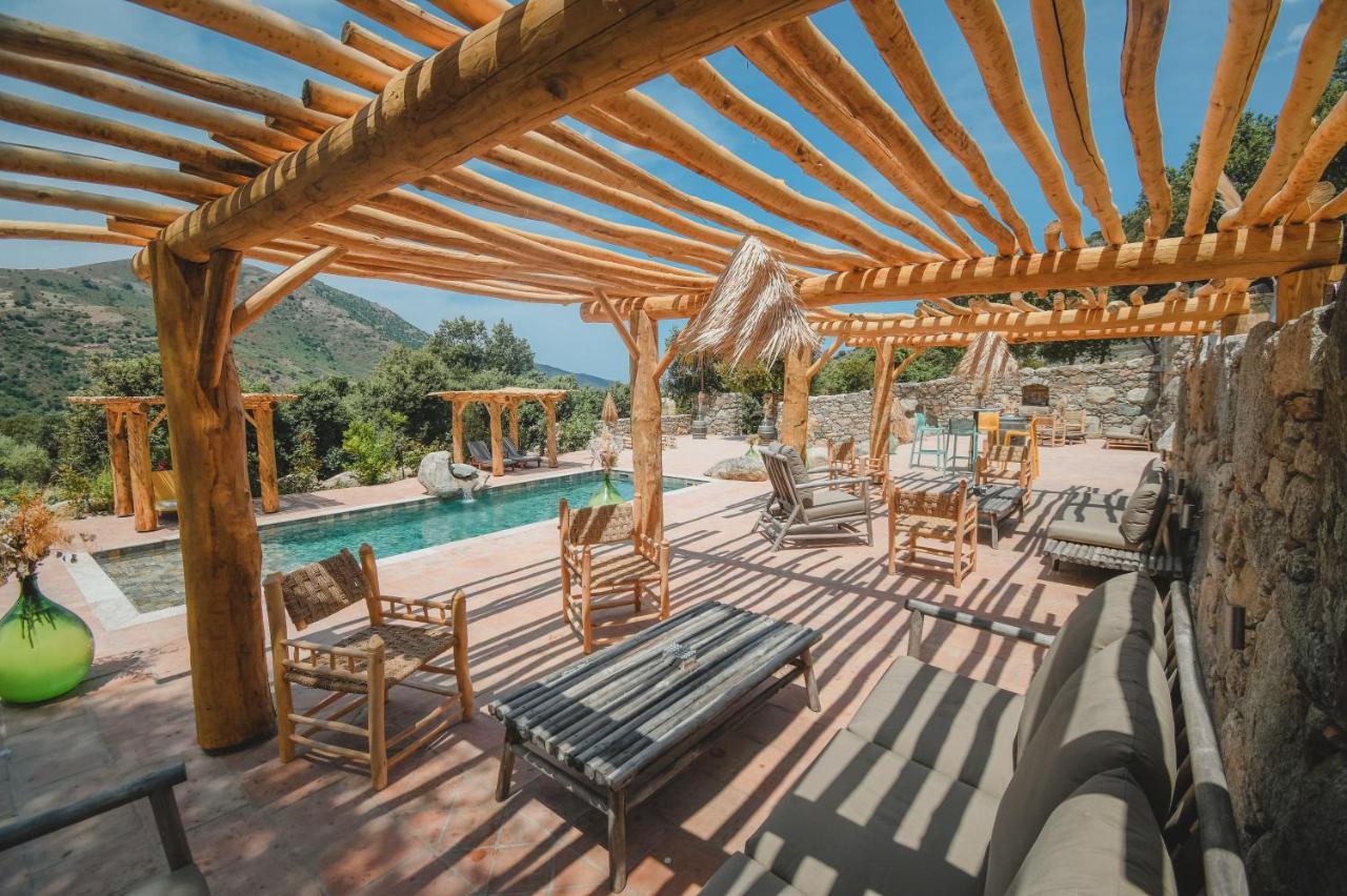 Residence De Luxe 4 Etoiles A Pietralba, 4 Logements Piscine Chauffee Balagne Zewnętrze zdjęcie